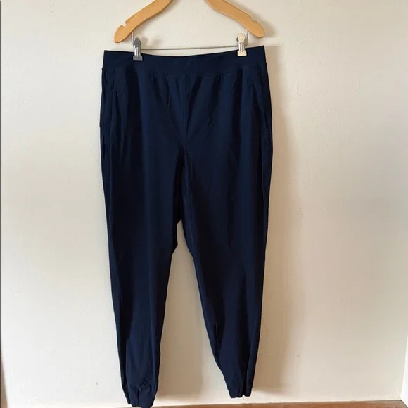 Lululemon Adapted State High-Rise Jogger Full Length in True Navy Size 12 - Picture 2 of 7